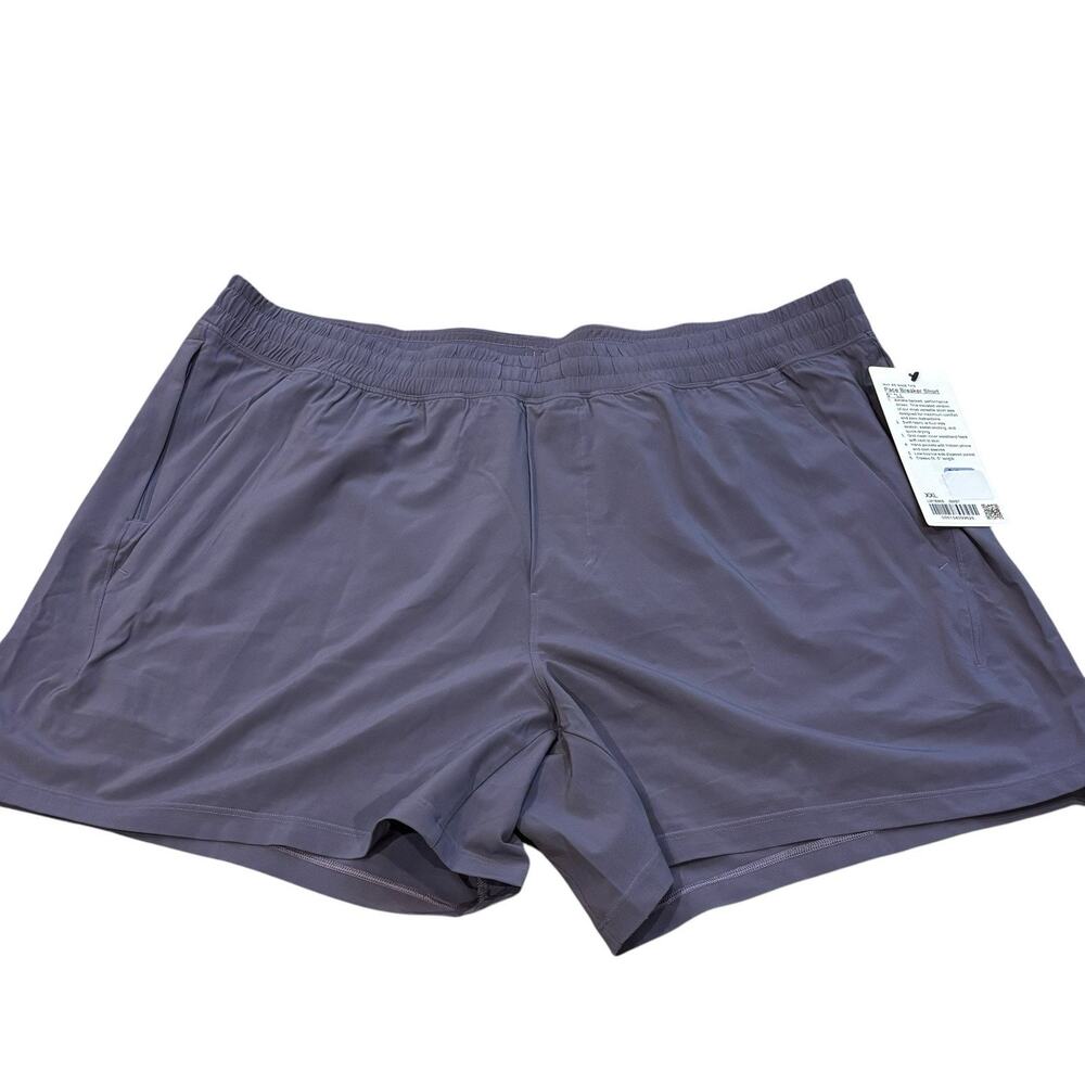 Lululemon Pace Breaker Short 5" LL Light Purple Gray Men's Size XXL Athlete NWT